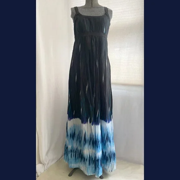 princess polly baby blue dress Liquorish DRAPED COWL BACK MAXI - Occasion wear - turquoise main image 0